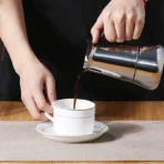 2/4/6/9Cup Coffee Maker Stainless Steel Espresso Maker 100-470ML Mocha Pot Espresso Maker For Home Kitchen Camping - Image 2