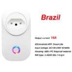 EU Smart Plug WiFi Socket power energy meter 10A/16A Power Monitor Wattmeter Timing Function  watt meter Tuya SmartLife APP - Image 16