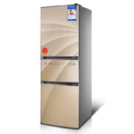 138L Mini Refrigerator Three Door Mini Household Refrigerator Silent Refrigeration Refrigerator - Image 9