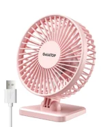 GAIATOP Mini USB Desktop Fan Portable Fan Desktop Office USB Quiet Cooling Fans Three Speed Adjustment Suitable For Home Office - Image 10