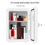 4L Mini Fridge Portable Refrigerator 110V 220V Warmer Cooler Beverage Drink Cans Samll Freezer for Home Kitchen Household 미니냉장고 - Image 2