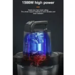 Food Processor 6.5L Electric Meat Grinders Stainless Steel Vegetable Slicer Chopper Crusher Kitchen Blenders Home Appliance - Image 2