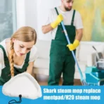 Steam Mop Covers Triangle Washable Microfibre Cloth Cleaning Pad Steam Mop Pads Replacement Washable Steamer Cleaner Accessories - Image 5