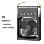 Super cooling desktop small fan spray air conditioning fan cooling miracle air cooler dormitory small USB electric fan - Image 9
