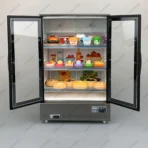 Miniature Shop Furniture Fridge Freezer Shelf Cool Drink Food Items Toy Mini Handcraft Dollhouse Simulation Scenario Display - Image 3