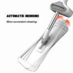 Magic Self-Cleaning Squeeze Mop Microfiber Spin And Go Flat Mop For Washing Floor Home Cleaning Tool Bathroom Accessories Set - Image 4