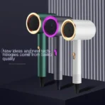 Professional Salon Hair Dryer with Ionic & Heat Protection Portable for Home Hotel Travel-for Household & Hotel Use - Image 2