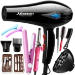 Hair Dryer 2200W Professional Powerful Hair Dryer Fast Heating Hot And Cold Adjustment Ionic Air Blow Dryer with Air Collecting - Image 7