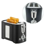 Toaster Multifunctional Alloy 2 Slice Toaster with Detachable Tray for Breakfast   800W - Image 4