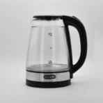 1.8L Electric Kettle Stainless Steel Double Layer Glass Health Preserving Pot Electric Water Heater with Blue Led Light Kitchen - Image 7