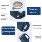 Electric Coffee Grinder Food Processors Spice Grain Mill Baby Food Coffee Bean Mixer Grinder 300W Blender for Home and Kitchen - Image 4