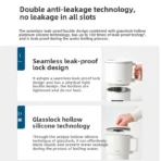 Portable kettle, constant temperature boiling cup, electric kettle, business trip, study abroad dormitory, electric kettle 316 - Image 2