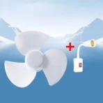 Desktop Electric Fan 5W Small Cooling Fan E27 Screw Home Ceiling Fan For Kitchen Bedroom Dormitory Living Room Study Table Fans - Image 7