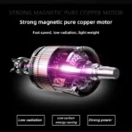 Hair dryer 2200W Professional and powerful hair dryer Quick heating Heat regulation Ion air dryer with air temperature care - Image 5