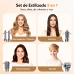 5-in-1 Hair Dryer 160000 rpm High-Speed Hair Styler for Quick Drying Multi Hair Styler with Automatic Air Curling Iron for women - Image 6