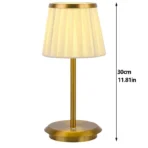LED Table Lamp USB Pleated Atmosphere Light Restaurant Bar Night Light Coffee Bedroom Decorative Art Lighting - Image 7