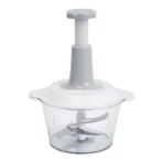 Manual Press Garlic Paste Processor, Press Type Vegetable Slicer, Household Multifunctional Meat Grinder - Image 7