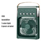 Super cooling desktop small fan spray air conditioning fan cooling miracle air cooler dormitory small USB electric fan - Image 12