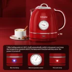 European-style retro electric kettle, 3L large capacity, constant temperature and heat preservation, a great home item - Image 4