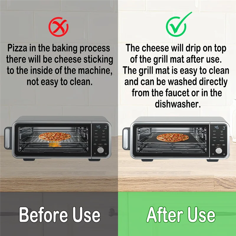 Sd4846d4d9b2849e6b668ce15bba55d23o.webp B59B-Air Fryer Liners For Ninja For Ninja Flip Air Fryer Accessories Baking Mat Sheets Air Fryer - Image 1