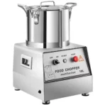 10L Commercial Meat & Vegetable Food Processor - High-Efficiency Stainless Steel Chopper, Easy-Clean & Large Capacity
