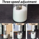 Coffee Milk Frother Portable Electric Milk Frothers Kitchen Miniature Milks Foam Machine Decoration Mixer Blender Coffeeware - Image 3