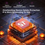 Electric Hair Dryer 5 in 1 Multifunctional Hair Straightener Negative Ion Hair Care Curler Blow Dryer Styling Set Strong Wind - Image 6