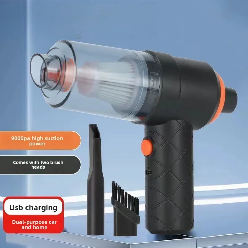 Sd99b69bf9f10406db3e7f3aac6515010b.webp Cordless Vacuum Cleaner, High-power Dual-purpose for Suction and Blowing, Suitable for Car and Household Dust Removal - Image 1