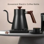 Electric Kettle 1200W Adjustable Keep Warm Time LCD Screen 304 Stainless Steel Pour Over Kettle Gooseneck with Timer for Home - Image 3