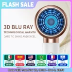 Hair Dryer, High-Speed Electric Turbine Airflow, Low Noise, Constant Temperature And Quick Drying, Suitable For Home Salons. - Image 3