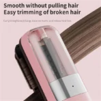 Hair ends Trimmer Split Remover Dry Damaged Brittle Professional Automatic Trim Split for Women Cordless Hair cutting machine - Image 5