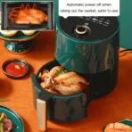 Air Fryer Homeuse Oil Free And Smokefree Automatic Largecapacity Intelligent Multifunctional Electric Fryer Smart Automatic - Image 2