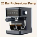 Electric Espresso Maker Professional Italian Espresso Coffee Maker Semi Italian Cappuccino Milk Frother Coffee Machines 20Bar - Image 5