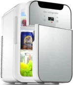 Mini Fridge For Bedroom, 12 Volt Portable Car Refrigerator, 20 Liter Capacity, Cool Down To About 28°C And Hold 25