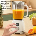Portable Fruit Juice Blenders 10 Blades Electric Juicer Cup Machine 10 Blades 600ML Multifunctional Juicer Ice Crusher Blender - Image 5