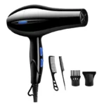 Hair dryer 2200W Professional and powerful hair dryer Quick heating Heat regulation Ion air dryer with air temperature care - Image 9