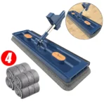 Large Flat Mop Self-contained Slide Microfiber Floor Mop Wet and Dry Mop For Cleaning Floors Home Cleaning Tools - Image 20