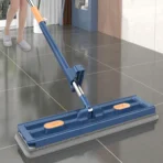Large Flat Mop Self-contained Slide Microfiber Floor Mop Wet and Dry Mop For Cleaning Floors Home Cleaning Tools - Image 3