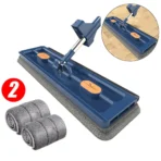 Large Flat Mop Self-contained Slide Microfiber Floor Mop Wet and Dry Mop For Cleaning Floors Home Cleaning Tools - Image 21