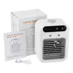 Wireless Portable Air Cooler Desktop Water Mist Cooling Fan USB Rechargeable Air Conditioning Cooler For Office Home Use - Image 7