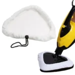 Steam Mop Covers Triangle Washable Microfibre Cloth Cleaning Pad Steam Mop Pads Replacement Washable Steamer Cleaner Accessories