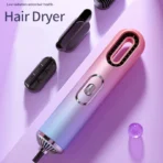 Portable 2-in-1 Hair Dryers Curling Comb Hairbrush Styling Tools Hair Dryers And Volumizer Blower Straightener Hand Hair Dryer - Image 2