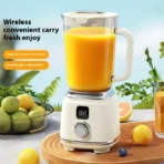Portable Fruit Juice Blenders 10 Blades Electric Juicer Cup Machine 10 Blades 600ML Multifunctional Juicer Ice Crusher Blender - Image 2