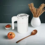 2025 New 500ml Electric Kettle Stainless Steel Portable Smart Kettle Anti-burning Dry Boil Travel Home Office Kitchen Appliance. - Image 6