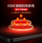 220V Embedded Gas Stove and Electric Cooker with One Gas Burner and One Induction Hob - Image 6