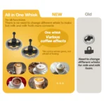 HiBREW Milk Frother Frothing Foamer Chocolate Mixer Cold/Hot Latte Cappuccino fully automatic Milk Warmer Cool Touch M1A - Image 4