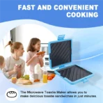 B82B-Microwave Toastie Maker,Toastie Maker Microwave,Microwave Toaster Sandwich Maker,Microwave Toastie Sandwich Maker